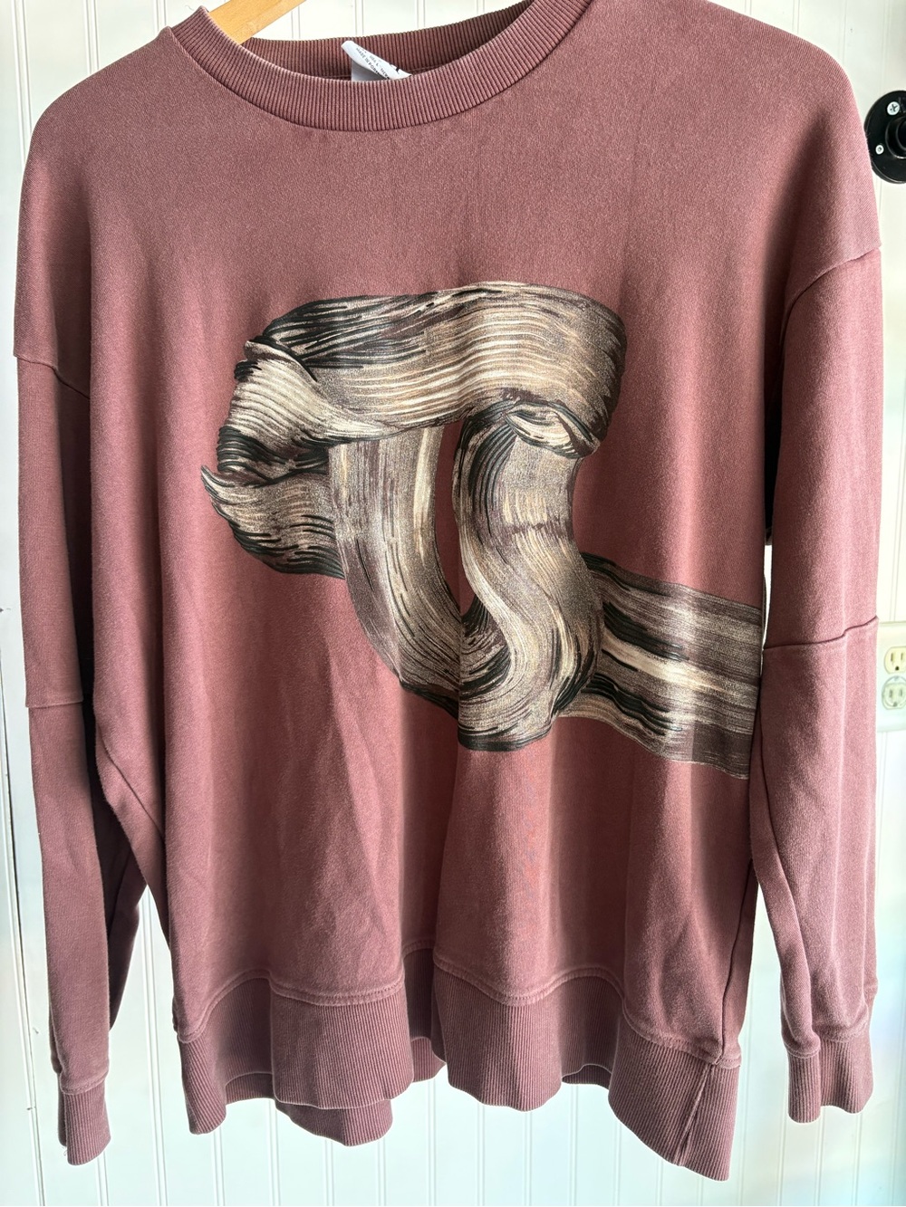 100% COTTON ZARA LARGE ✨ adult long sleeve crewneck unisex style EUC